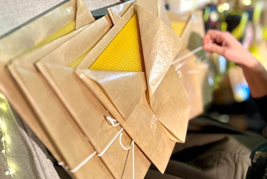 BIŠU VASKA SVEČU IZGATAVOŠANAI