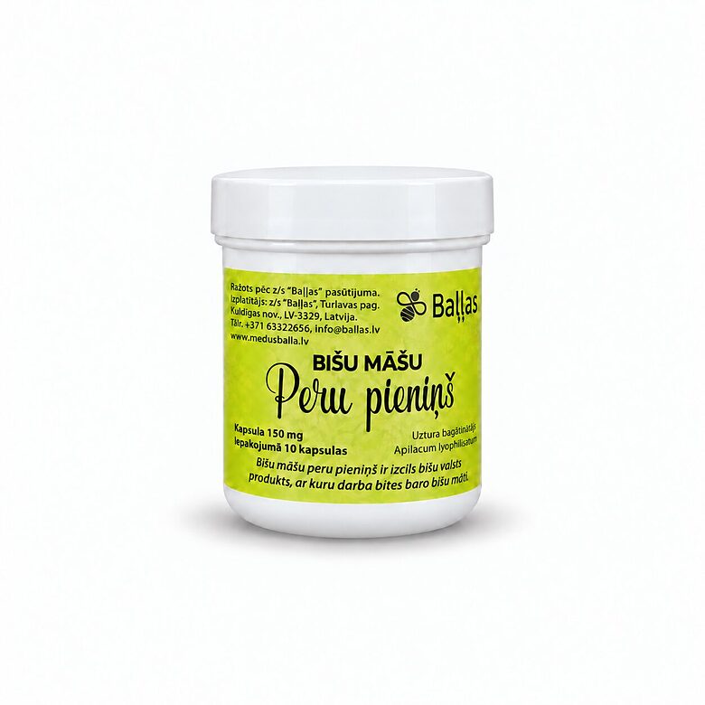 Bišu māšu peru pieniņš, 150 mg
