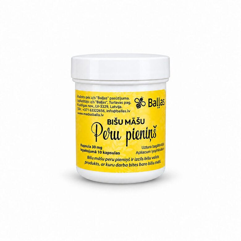Bišu māšu peru pieniņš, 30 mg