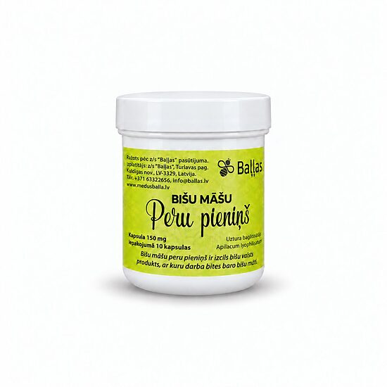 Bišu māšu peru pieniņš, 150 mg