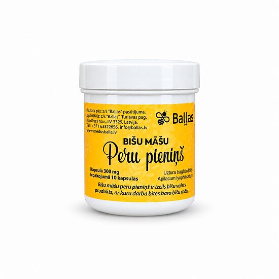 Bišu māšu peru pieniņš, 300 mg