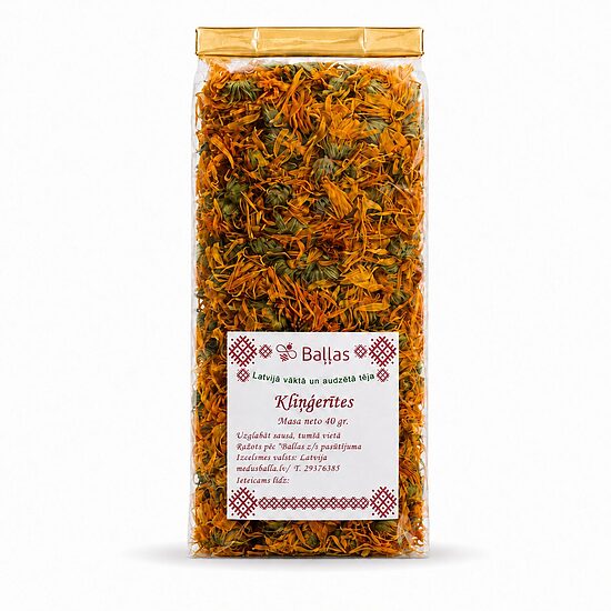 Calendula tea (Calendula officinalis)