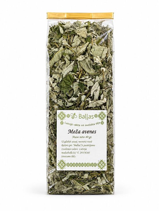 Wild raspberry leaf tea (Rubus idaeus)