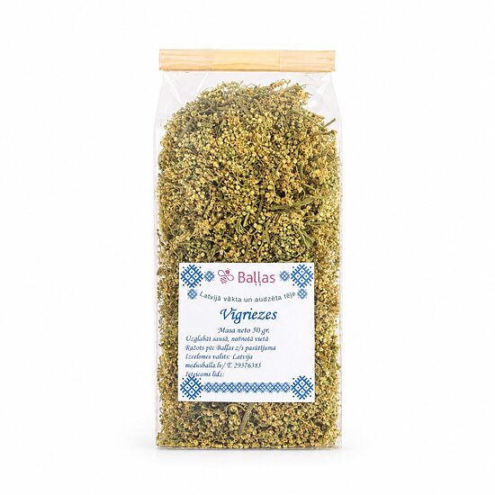 Meadowsweet tea (Filipendula ulmaria)