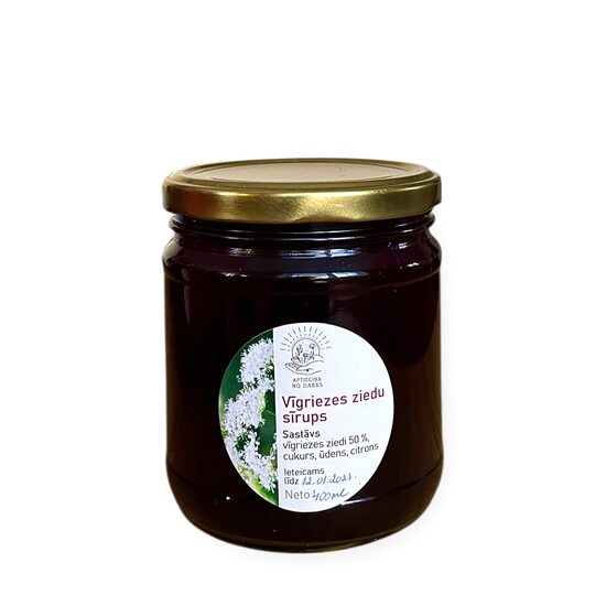 Vīgriezes ziedu sīrups