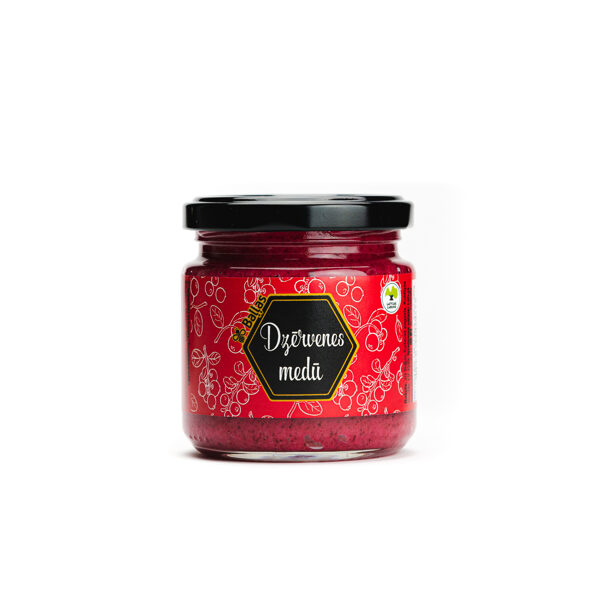 Cranberries in honey