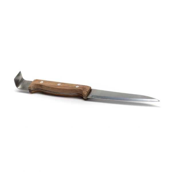 Knife with a chisel